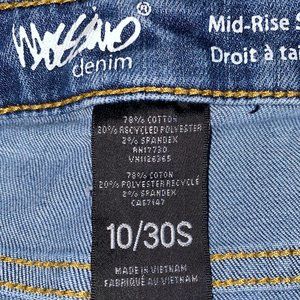 Mossimo, Mid-Rise Straight Jeans